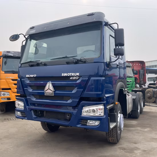 Schwerer 400 PS 430 PS neuer 10-Wheeler-Weichai-Motor 50-Tonnen-HOWO-Traktor-LKW