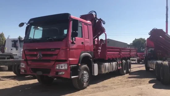 Sinotruk HOWO 6X4 371 PS Flachbett-Van-LKW-Lastkraftwagen mit Seitenwand
