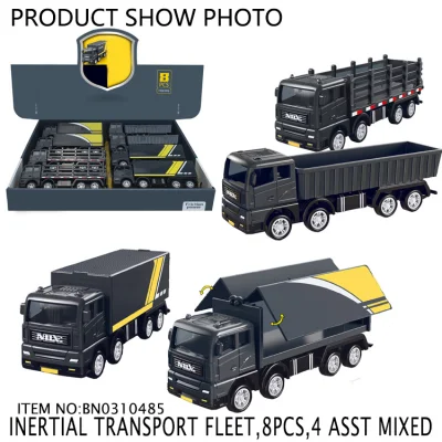 8 Stück Simulationsmodell Friction Truck Transport Car Carrier Truck