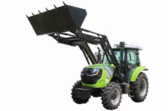 120 PS 4X4 Chinesische Landwirtschaftsgroßmaschine für Landwirtschaftstraktor Gebrauchter Agricola De 4WD 120 PS Farmtrac Ackerschlepper Verkauf