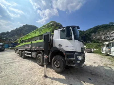Guter Preis, heißer Verkauf für gebrauchte Baumaschinen, 2020 Betonmischer-Pumpenwagen, 59 m, Zoom Lion, hergestellt in China