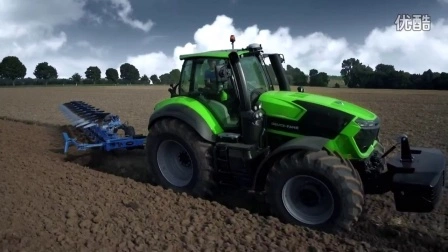 Deutz-Fahr Traktor 4WD Rops Dieselmotor Landwirtschaftstraktor