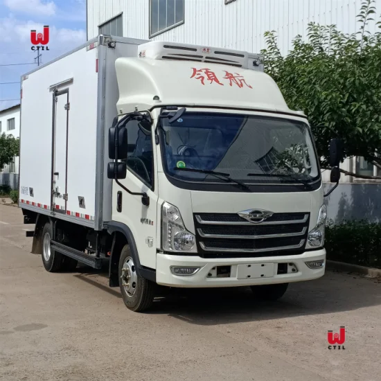 China Sinotruk/HOWO 4X2 5 Tonnen Carrier Freezer Cooling Cargo Van/Light/Lkw/Lebensmittel/Gefrierschrank/Kühlschrank Fahrzeug/LKW Preis für Kühl-/Gefrierschrank/Box